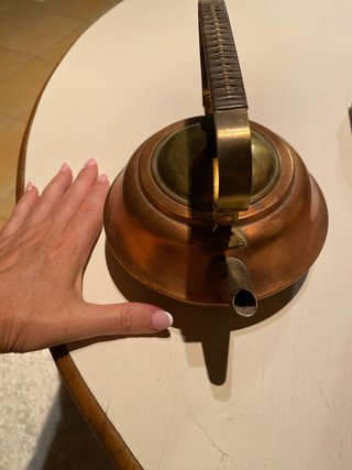 Hervidor Cobre Latón Vintage
