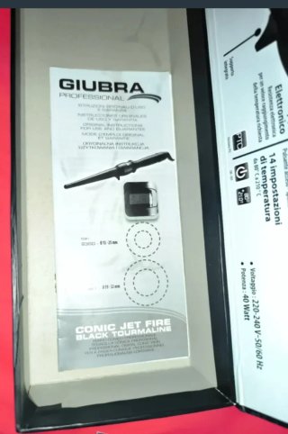 Rizador Conic Jet Fire Digital Negro Nuevo