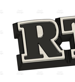 RT RENAULT CLIO MK1 EMBLEMA TRASERO