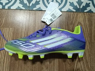 Zapatillas Adidas Fútbol Nuevas Morado/Verde