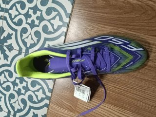 Zapatillas Adidas Fútbol Nuevas Morado/Verde