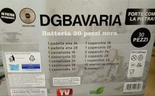 Batteria DG Bavaria 30 pezzi pietra
