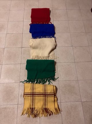 Set 5 sciarpe vintage