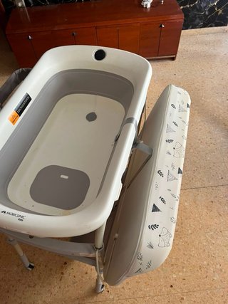 Bañera cambiador bebé