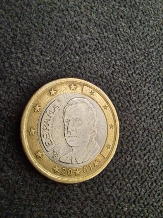 Monedas 1 Euro España 2009/2001/2024