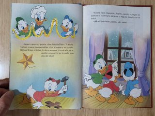 Clásico cuento Disney.La Navidad del tío Gilito.