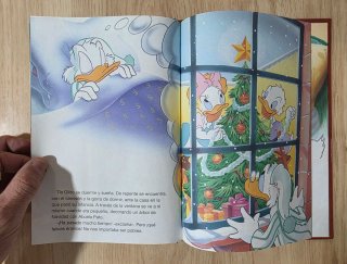 Clásico cuento Disney.La Navidad del tío Gilito.