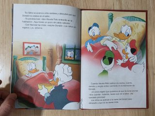 Clásico cuento Disney.La Navidad del tío Gilito.