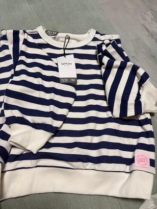 Sudadera Lefties rayas azul y blanco