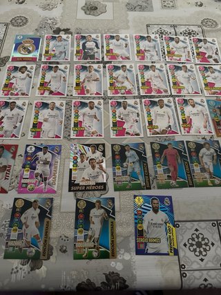 Lote cromos Real Madrid Adrenalyn 2020-21 Panini