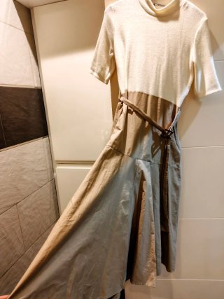 Vestido Zara Bicolor Talla L. Sin estrenar.