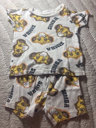 Conjunto Simba Disney El Rey León
