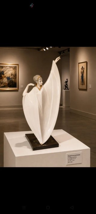 Figura Porcelana Lladro Bailarina Elegancia Movimi