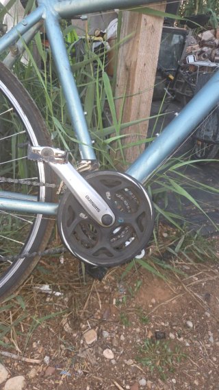 Bicicleta BTWIN azul