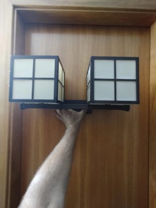 Lámpara colgante estilo japonés