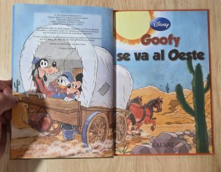 Clásico cuento Disney.Goofy se va al oeste.Salvat.