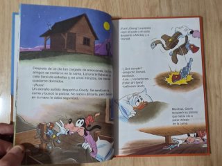 Clásico cuento Disney.Goofy se va al oeste.Salvat.