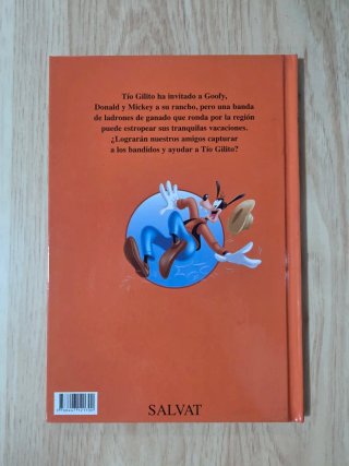 Clásico cuento Disney.Goofy se va al oeste.Salvat.