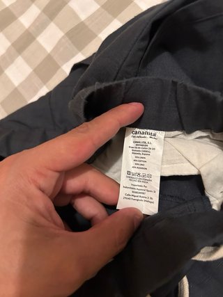 Pantalón Lino - Marca Canallita - Talla 42