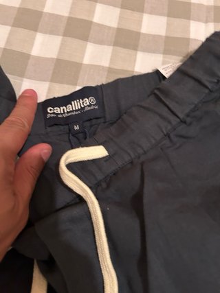 Pantalón Lino - Marca Canallita - Talla 42