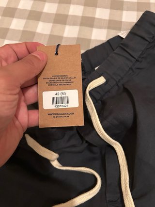 Pantalón Lino - Marca Canallita - Talla 42