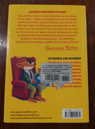2 libros Jeronimo Stilton 7-9 años