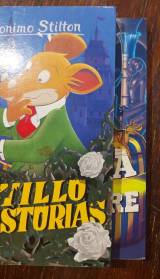 2 libros Jeronimo Stilton 7-9 años