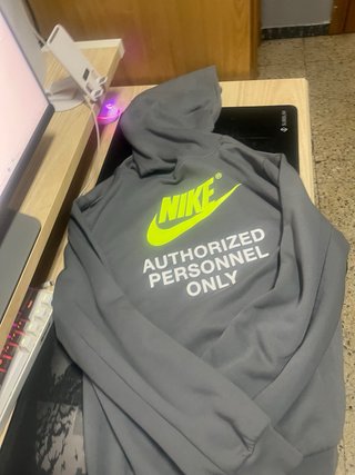 Sudadera Nike Gris Talla XL de niño