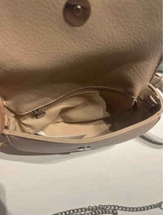 Bolso Desigual beige bordado floral