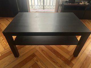 Mesa Centro Ikea Lack Negra