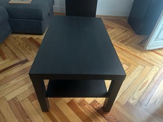 Mesa Centro Ikea Lack Negra