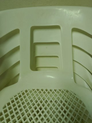 Sillas de exterior de plástico blanco