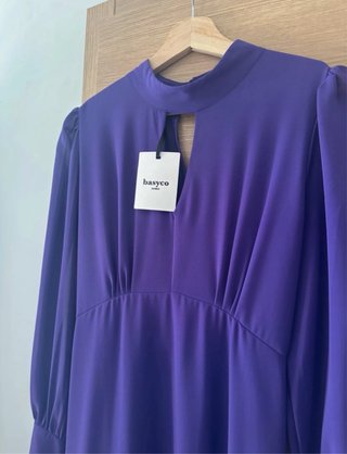 Vestido Basyco Morado