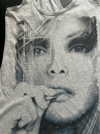 Camiseta tirantes con estampado