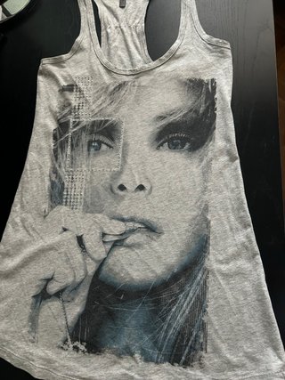 Camiseta tirantes con estampado