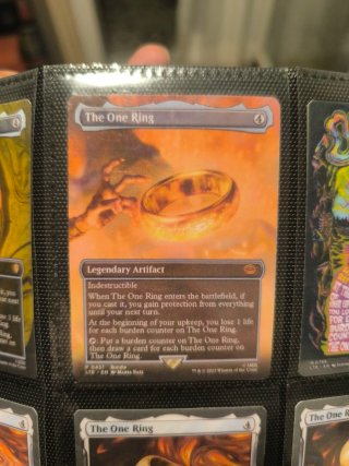 La Carta del Anillo Único - Magic The Gathering
