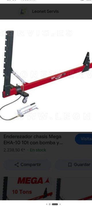 Enderezador chasis Mega