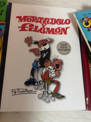 Libros mortadelo y filemon
