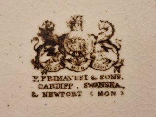 Grande Piatto Ovale F. Primavesi & Sons