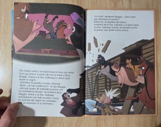 Clásico cuento Disney. Zafarrancho en el rancho.