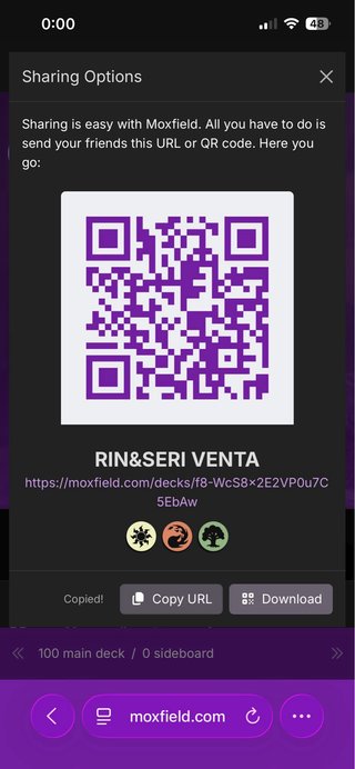 MAZO COMMANDER RIN&SERI MTG