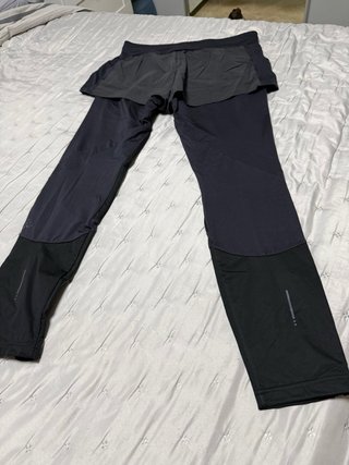 Mallas Craft 2 en 1 Talla XL Negras