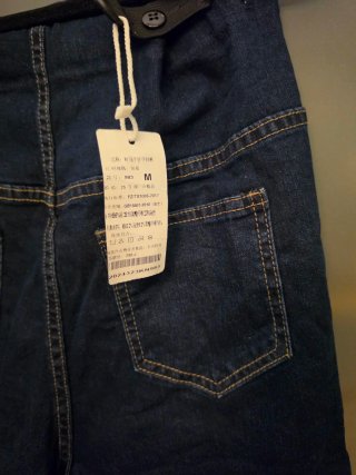 Vaqueros premamá azul oscuro Talla M