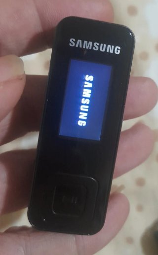Reproductor Samsung YP-F3 Negro