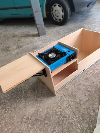 Mueble Camper Furgoneta Caddy