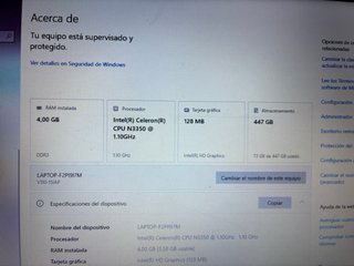 Ordenador portátil Lenovo negro