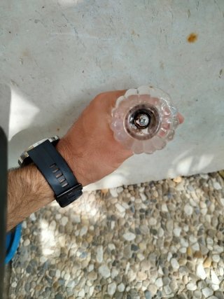 Tapón de gallo de hierro fundido para decantador