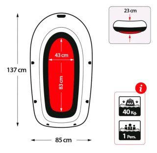 Barco hinchable Intex Explorer Pro 50