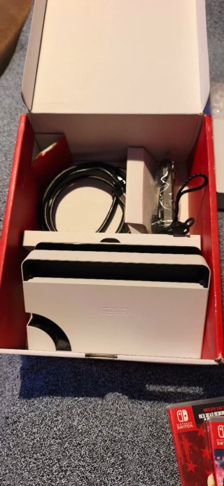 Nintendo Switch OLED Blanca