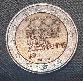 Monedas 2€ Francia 2008 y otras